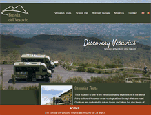 Tablet Screenshot of busviadelvesuvio.com